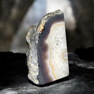 Natural Agate Geode Stone Decor